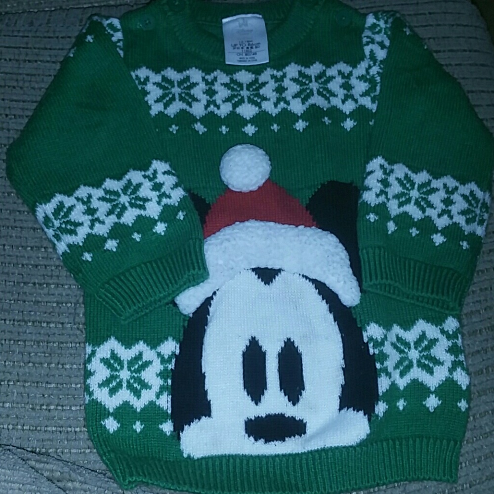 Mickey Mouse Christmas sweater